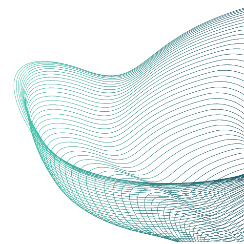 Decorative background wave